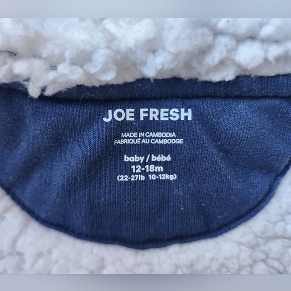 Two Fleece Lined Thick Hoody 12-18M - Picture 3 of 4